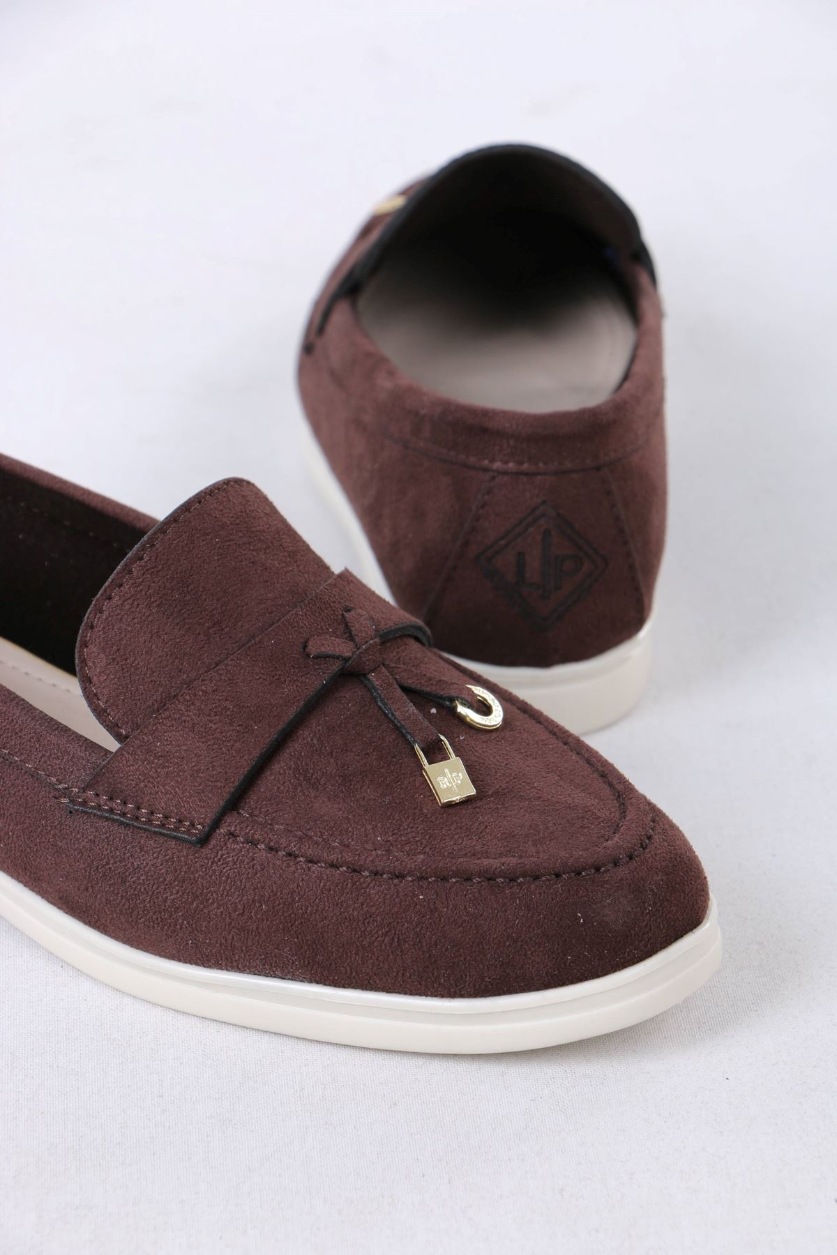 Julita Kahverengi Süet Günlük Kadın Ayakkabı