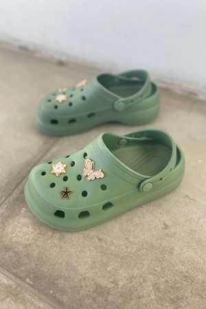 Eleta Yeşil Ortopedik Kadın Terlik