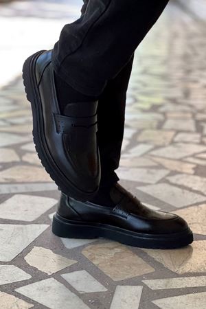 Owen Siyah Erkek Klasik Ayakkabı