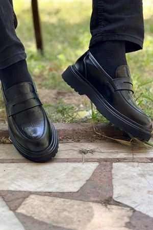 Owen Siyah Erkek Klasik Ayakkabı