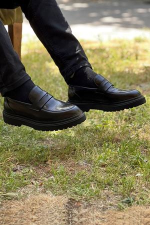 Owen Siyah Erkek Klasik Ayakkabı