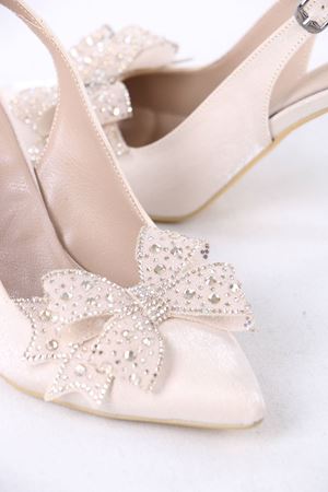 Louie Bej Fiyonk Topuklu Kadın Ayakkabı